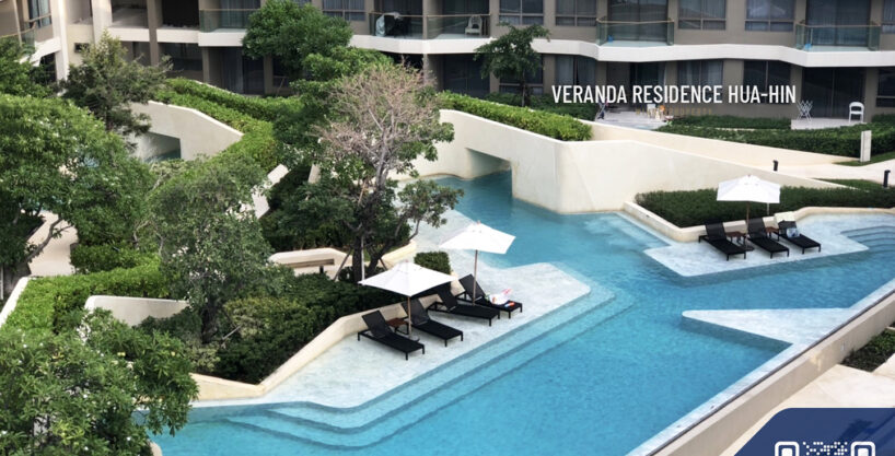 A67169C ขายคอนโด โครงการ Veranda Residence Hua Hin ชั้น 3/5 อาคาร D