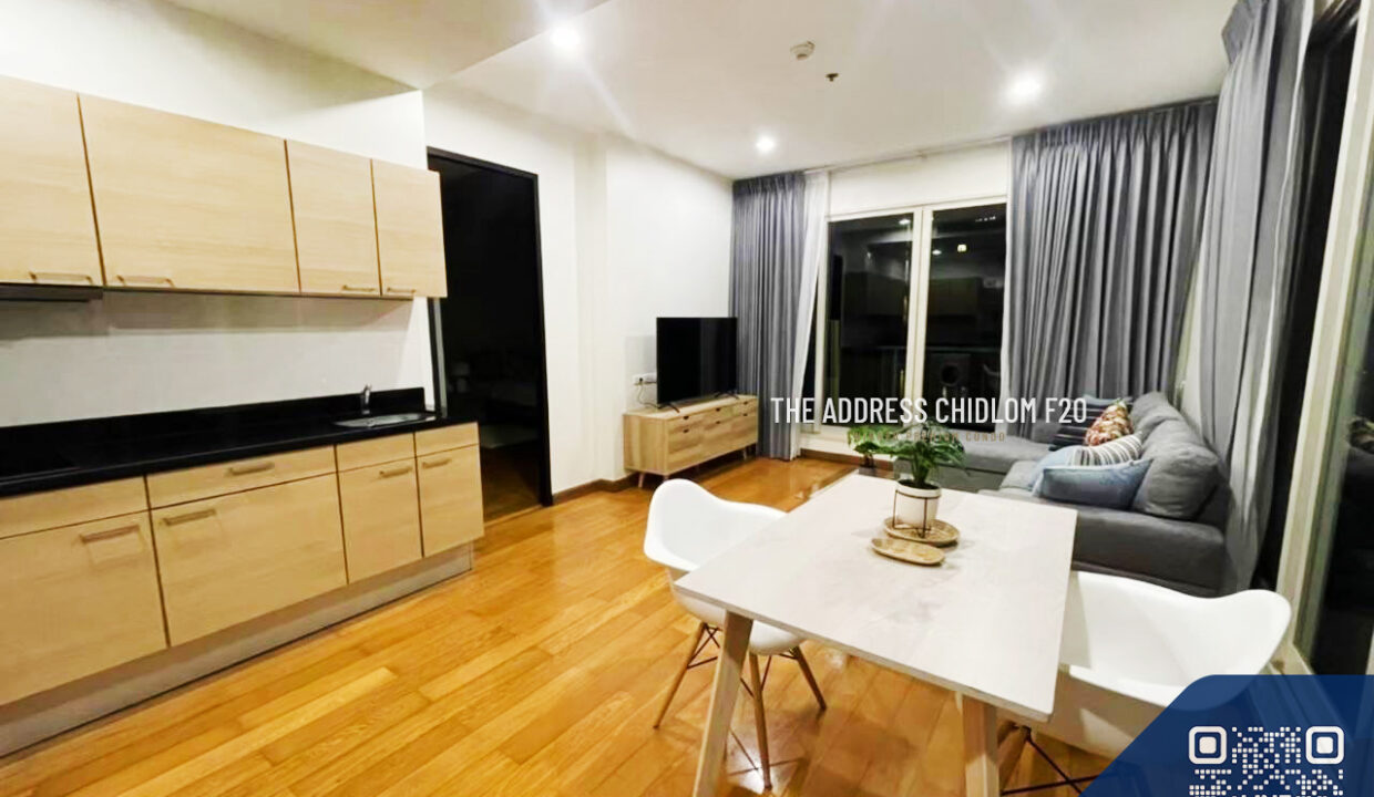 The Address Chidlom1 Bedroom 1 Bathroom58.44 Sqm_250825 (9)