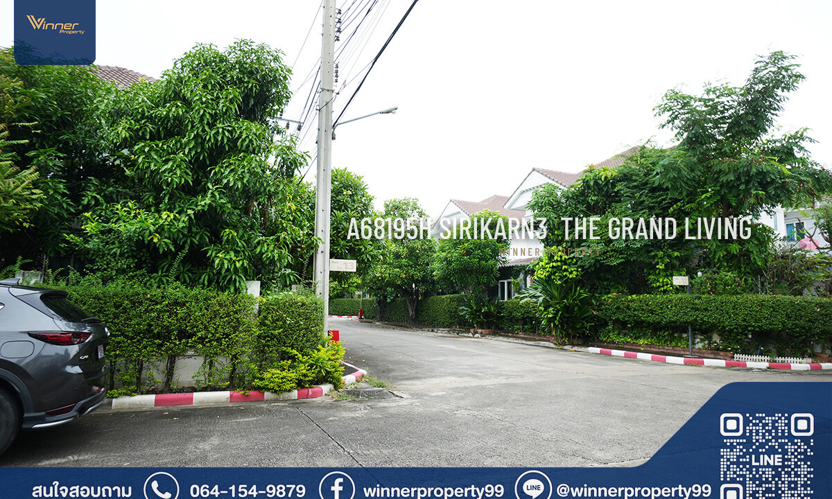 A68195h-Sirikarn3 bangyai the grand living 3bed-3bath-2fl-28