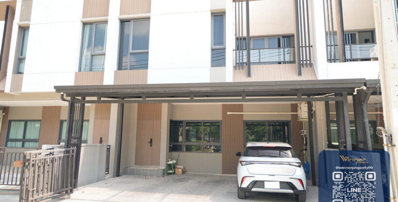 A69133h-ขายบ้านหน้ากว้าง 2ชั้น ขนาด 33.4 ตร.วา 200 ตร.ม. The Edition – Pinklao-Borom1